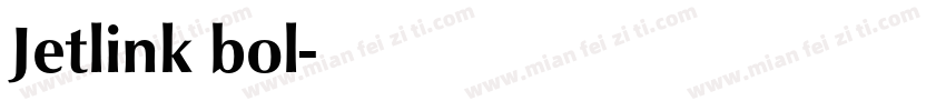 Jetlink bol字体转换